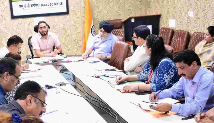 District Magistrate Sachin Kumar Vaishya Chairs Meeting to Strengthen Health Sector Services and Infrastructure in the District
