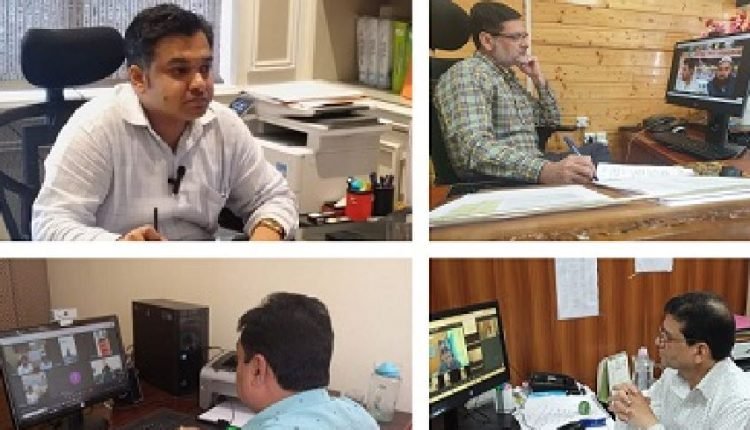Secy Revenue, senior officers interact with beneficiaries, PRIs, Revenue officers across J&K