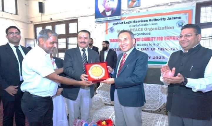 Justice Tashi celebrates Teachers Day at  Bal Niketan Jammu
