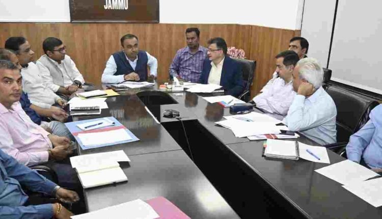 Div Com reviews periodical revision of Jammu Master Plan 2032