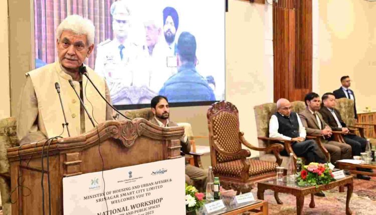 One can feel the soul of Srinagar city with excellent urban design of streets and public spaces: LG