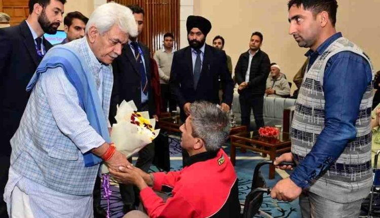 Elders’ blessings are always priceless. J&K Administration will ensure they live a happy and healthy life: LG Sinha