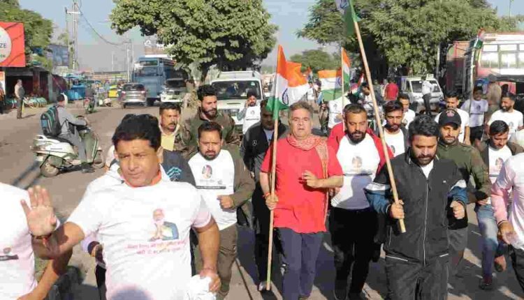 Ravinder Raina Highlights Significance of Vilay Daud Marathon on Jammu & Kashmir's Accession Day