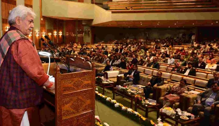 We have excelled in many areas and building a new J&K in Viksit Bharat: LG