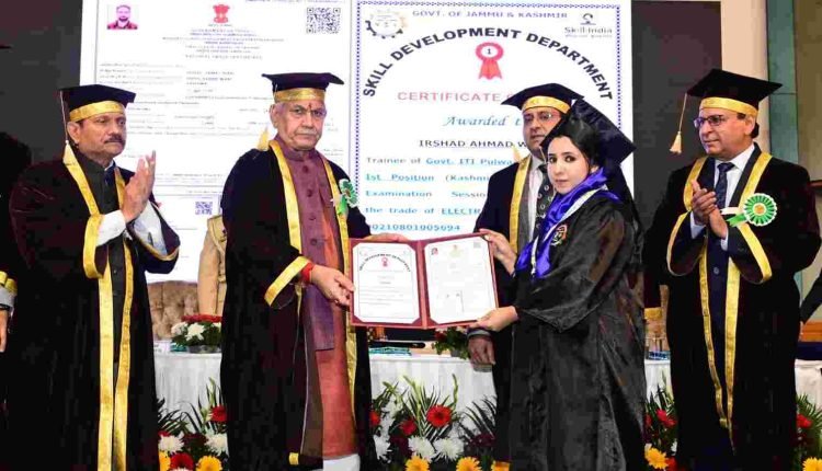 LG highlights the need to revamp and modernise ITIs and transform the training and infrastructure to meet the global standards