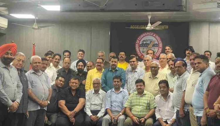 A Fond Adieu and Best Wishes: Jammu Chamber of Commerce & Industry Recognizes Sh. Mukesh Singh's Distinguished Service