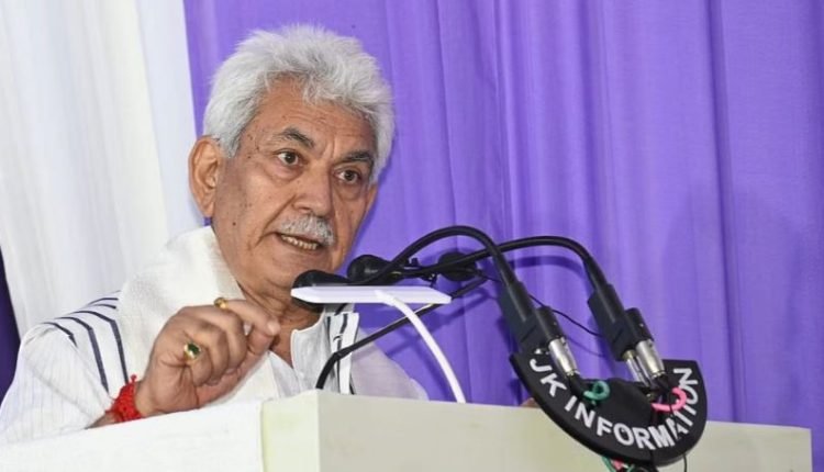 J&K Lieutenant Governor Manoj Sinha Identifies Key Challenges: Corruption, Separatist Agendas, and Anti-India Networks