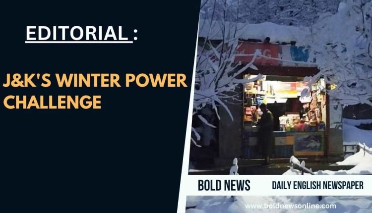 J&K's Winter Power Challenge