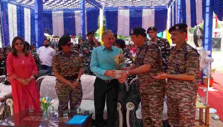 Kavinder extols dedication of CRPF Women Personnel