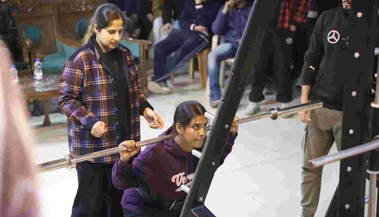 Director declares 3rd edition of powerlifting competition open at NIT Srinagar