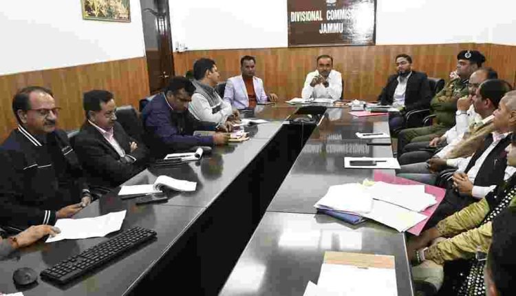 Div Com Jammu reviews arrangements for annual Jhiri Mela