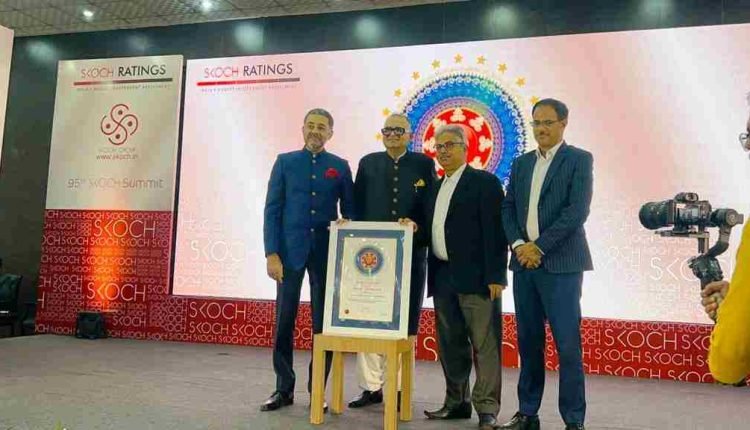 District admin Kishtwar bags second position in J&K under SKOCH GOLD Category Award