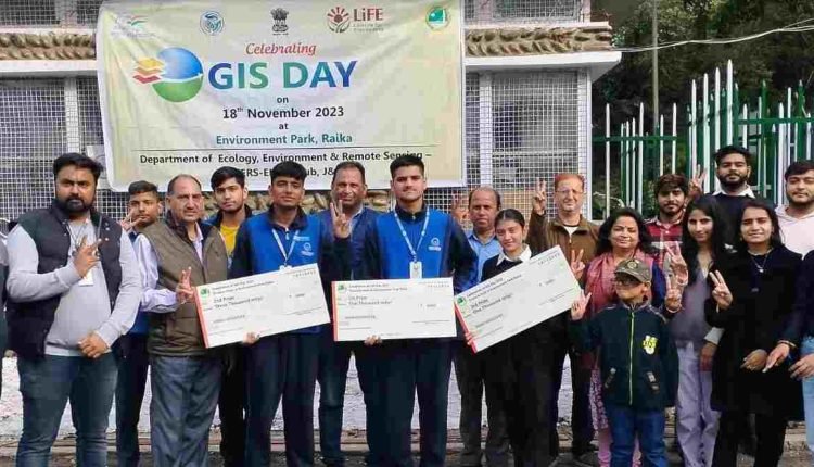 GIS Day celebrated with enthusiasm at Environment Park Raika