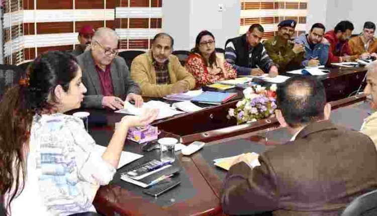 District Road Safety Committee reviews enforcement of regulatory measures in Udhampur  