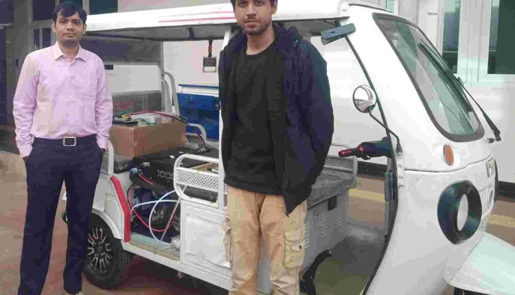 IIT Jammu Breakthrough: Green Hydrogen-Fueled Vehicle Unveiled by Dr. B. Satya Sekhar's Research Group