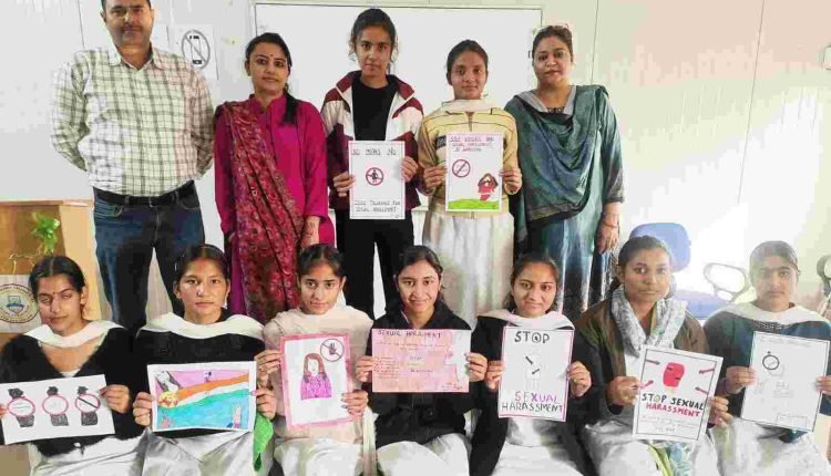 Our Voice, Our Future: Students Shine in Poster Making Contest on Workplace Safety and Rangoli Competition on Menstrual Hygiene