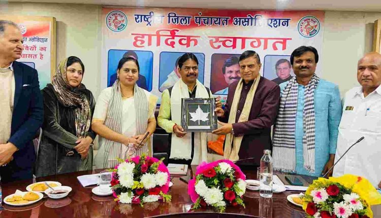 National President Zila Panchayat Association embarks on three-day visit to J&K