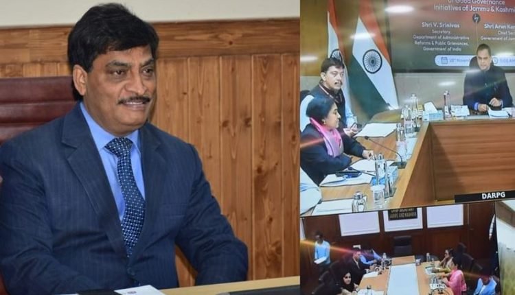 CS & Secy DARPG release case studies of Good Governance Initiatives