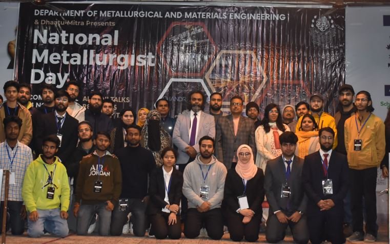 Dhaatu Mitra club celebrates National Metallurgist Day at NIT Srinagar