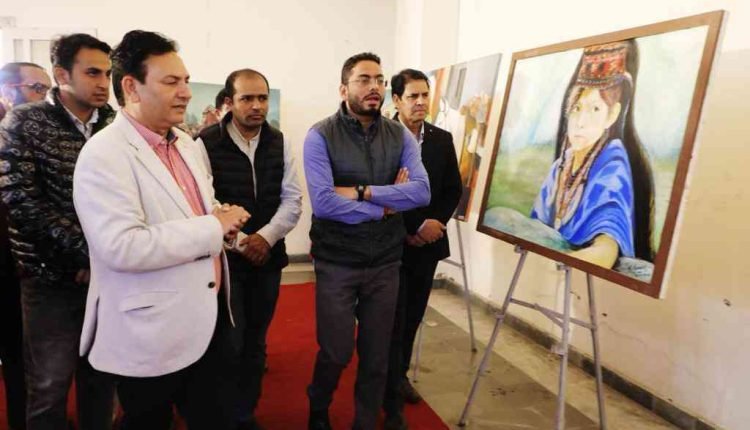DC Jammu inaugurates Painting Exhibition on life and culture of J&K Tribes