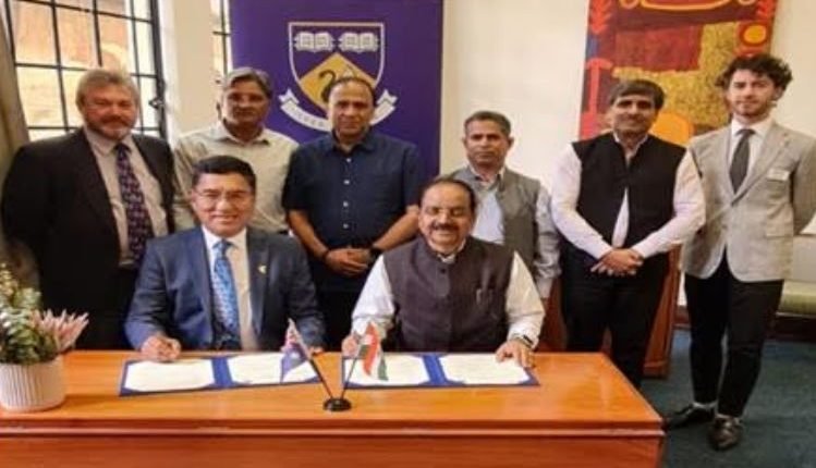 SKAUST Jammu inks MoU with University of Western Australia MoU to forge academic, research collaboration