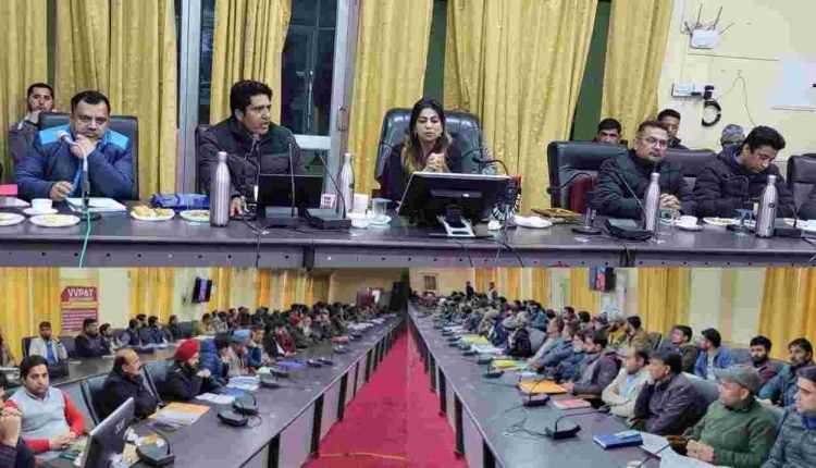 Yasha Mudgal reviews progress on SSR of Electoral Rolls in Ramban