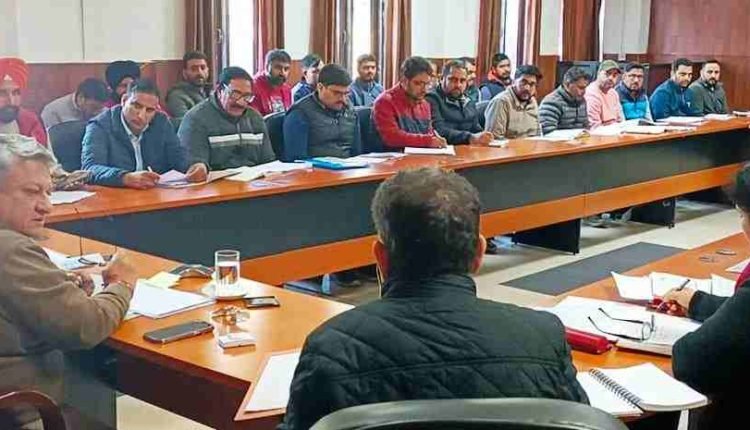DDC Reasi reviews Progress of Capex works being executed by RDD