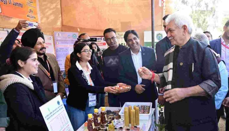 ‘Vocal for Local’ initiative is full of dynamism and potential to put the J&K on a higher growth path: LG Sinha