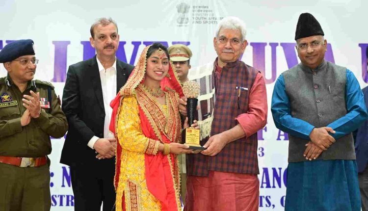 Creativity, charisma and hard work of youth is the formidable force that is setting new agenda of development: LG