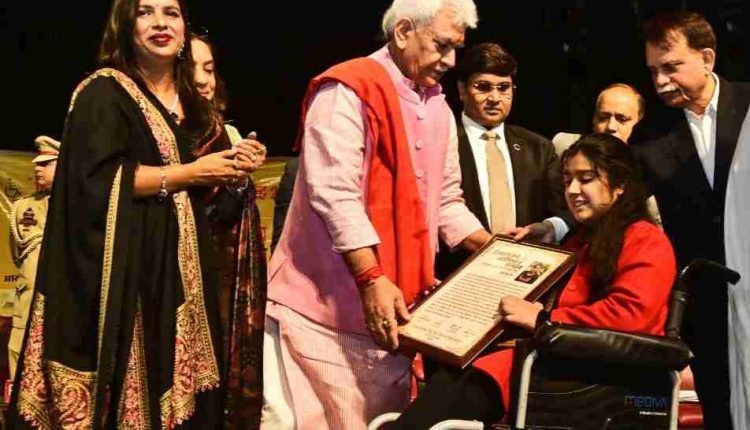 Lt Governor attends Kalpana Kala Kendra’s International Day of Persons with Disabilities event at Jammu