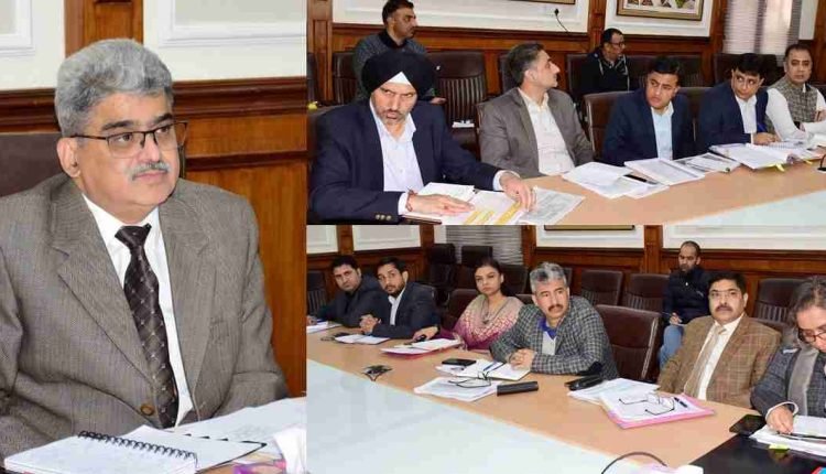 Fix Timeline For Completion Of Work On New Industrial Estates: J&K CS To Officers