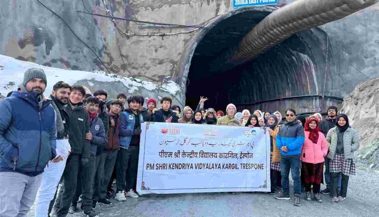 Students of PM Shri Kendriya Vidyalaya Kargil experience infrastructural marvel