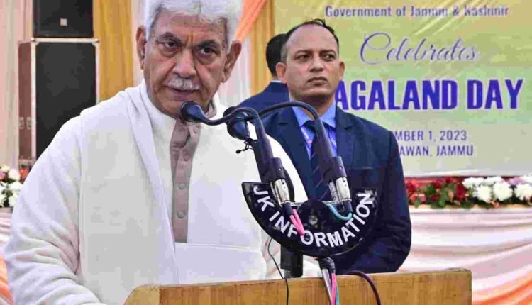 J&K Raj Bhawan hosts Nagaland Statehood Day celebrations