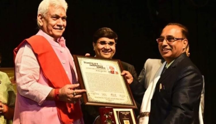 Sarpanch Rakesh Koul Honored: Advocating for Employment Opportunities on International Day of Persons with Disabilities (IDPD) 2023