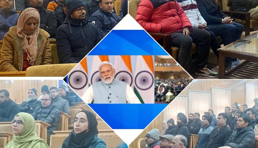 NIT Srinagar staff attends PM's 'Viksit Bharat@2047' workshop