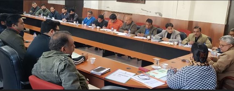 DDC Reasi reviews progress of Jal Jeevan Mission Schemes