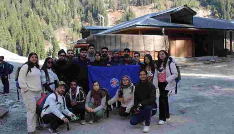 NSS SMVDU Volunteers Embark on a Pioneering 10-Day National Adventure Camp in Manali