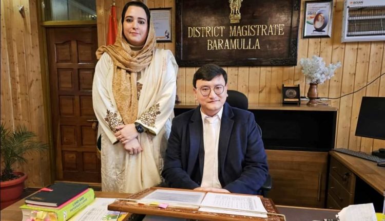 Minga Sherpa assumes charge as DC Baramulla