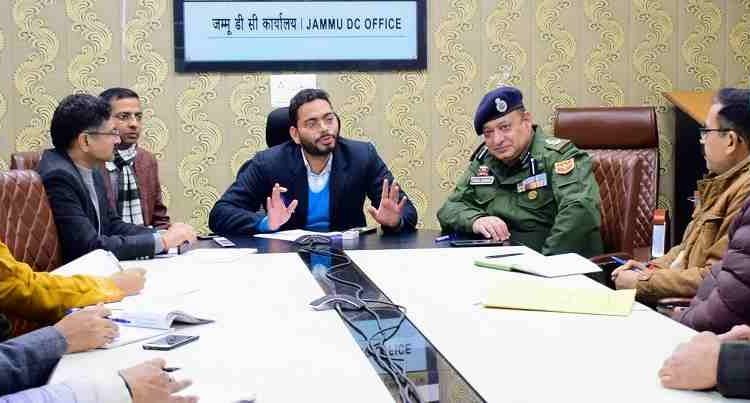 Jammu admin discusses activity plan for National Road Safety Month