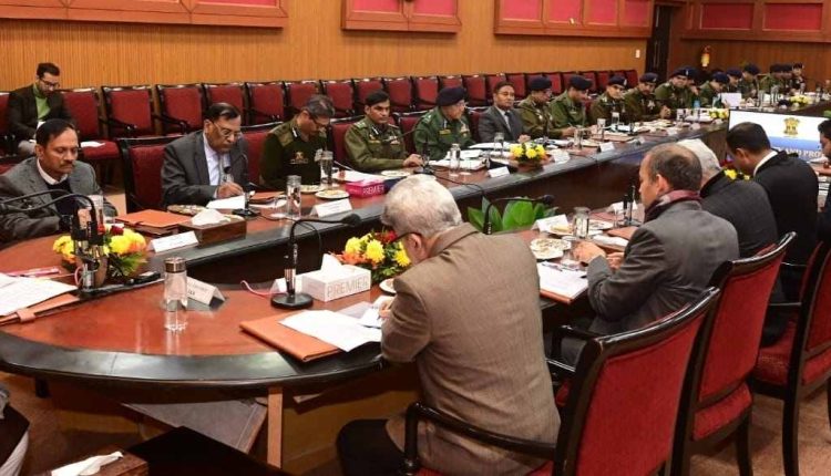 Lt Governor reviews development and security scenario in Jammu Division