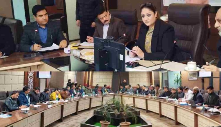 Chairperson KVIB chairs bankers review meeting at Jammu