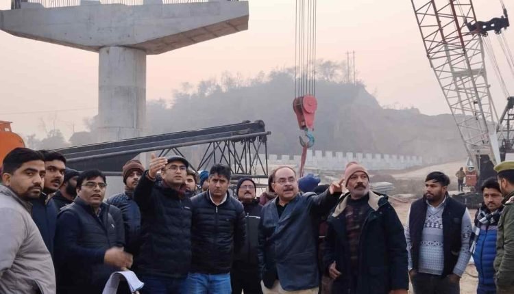 Bhupinder Kumar conducts tour of Delhi-Amritsar-Katra Expressway, Semi Ring road projects