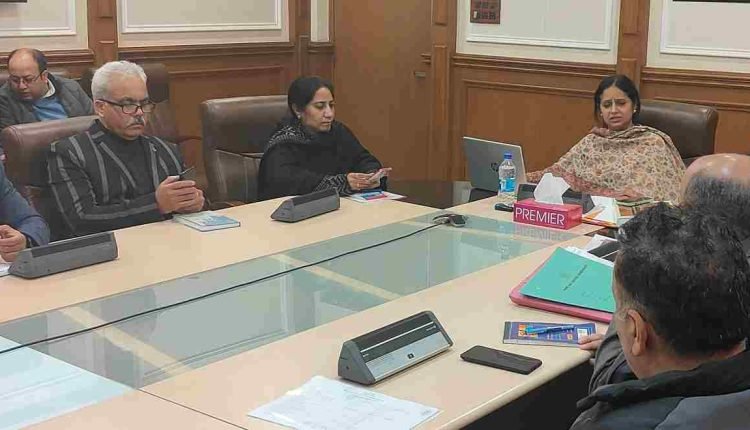 Mandeep Kaur reviews working of Urban Local Bodies; Asks for expeditious completion of projects