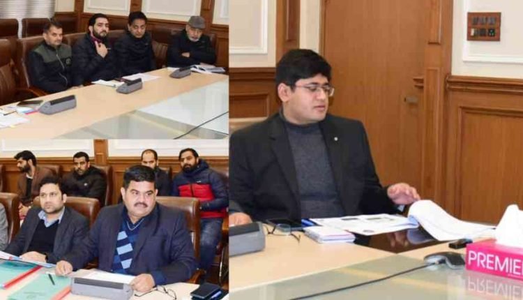 Rehana Batul reviews functioning of Information Deptt