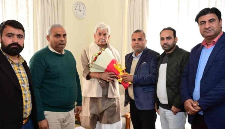 President Gandhi Global Family, NHM Employees Association call on Lt Governor