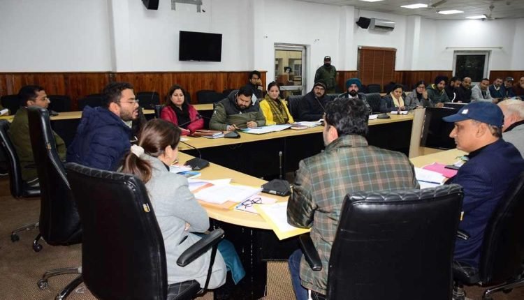 Jammu DM reviews digitisation of Jamabandis