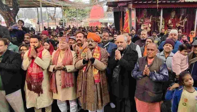 Thousands watch Ram Temple consecration at Kol Kandoli Temple