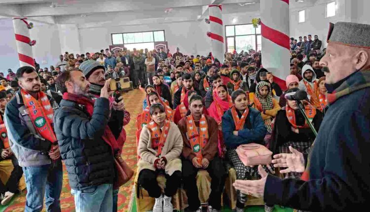 First time voters will give wings to PM’s resolve of making India Vishwaguru: Rana