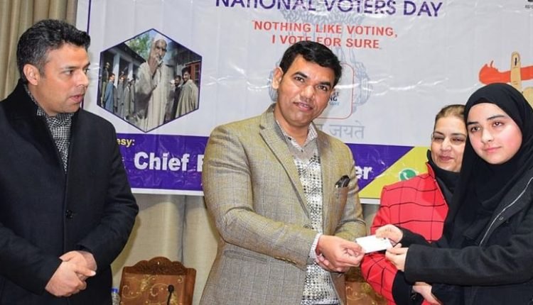 Div Com Kashmir encourages citizens to vote in upcoming elections for vibrant, healthy democracy