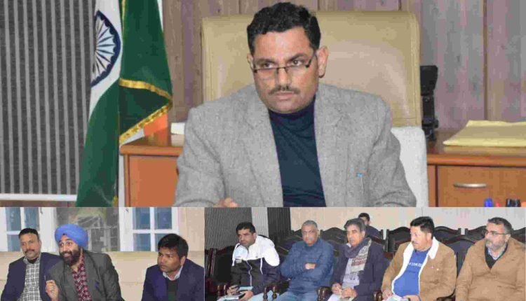 Rajouri: DLC approves 7 Development projects for Forest Clearance